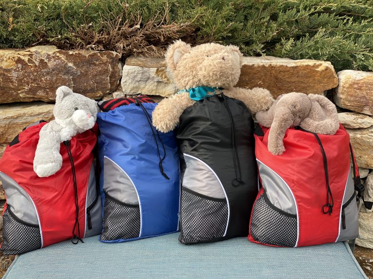 4 Restoration Bags with teddy bears
